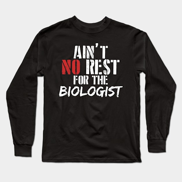 World's best biologist . Perfect present for mother dad friend him or her Long Sleeve T-Shirt by SerenityByAlex